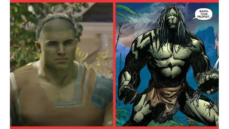 Skaar en She-Hulk y en los cómics.