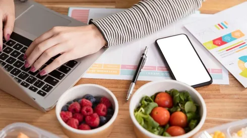 Las recomendaciones para una correcta alimentación en el trabajo