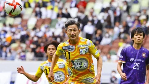 Miura jugando con 55 años