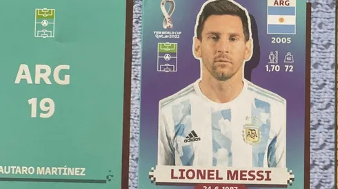 Lionel Messi es de los más buscados en los sobres.