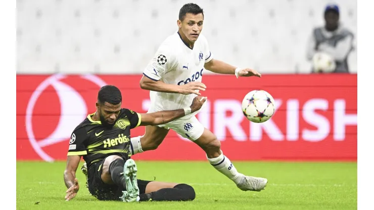 Alexis Sánchez nuevamente es titular en el Marsella
