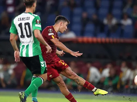 Pellegrini no le da bola a la ausencia de Dybala en la Roma