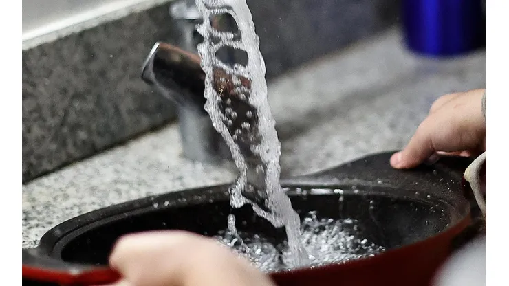 Corte de agua en Santiago