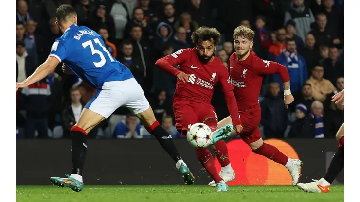 Triplete de un Salah en llamas.