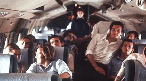 Los pasajeros del vuelo 571 de la fuerza aérea uruguaya