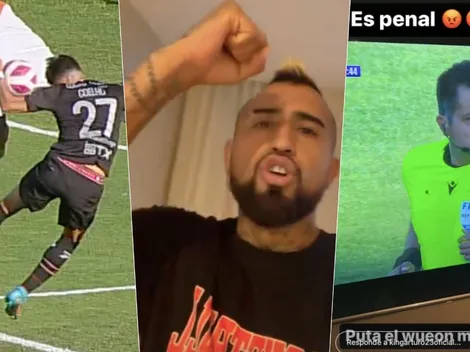 Vidal explota contra Bascuñán tras empate de Colo Colo