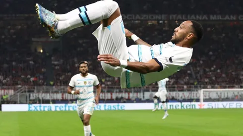 Aubameyang marcó el segundo de los blues