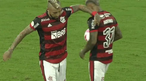 Vidal era el designado para los penales, pero cedió su tiro a Marinho