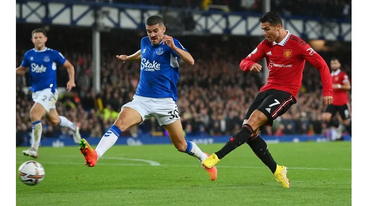 CR7 anotó el gol del triunfo del United ante Everton y ya son 700 anotaciones a nivel de clubes