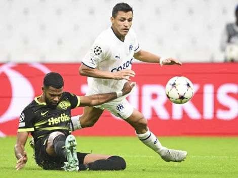 Formación: Alexis Sánchez repite titularidad en el Olympique