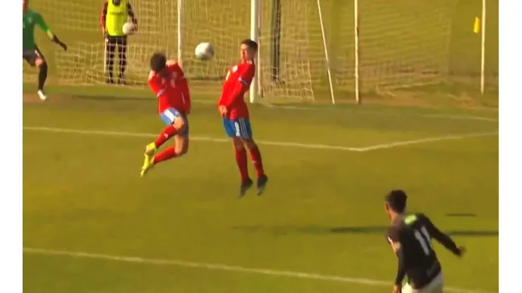 El ímpetu juvenil le jugó una mala pasada a la joven barrera de Chile.
