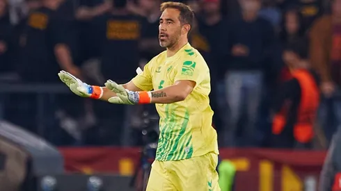 Claudio Bravo viene de jugar un partidazo por la Europa League
