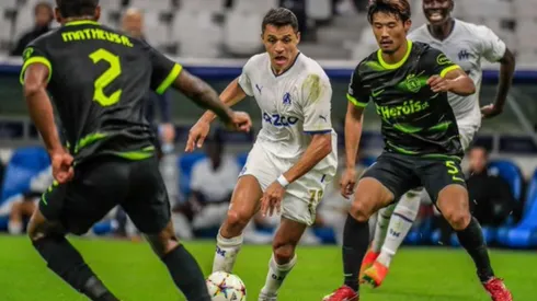 Alexis se llena de elogios al comandar la remontada de su equipo marcando el gol del empate parcial en la victoria 4 a 1 del Marsella en Champions League.