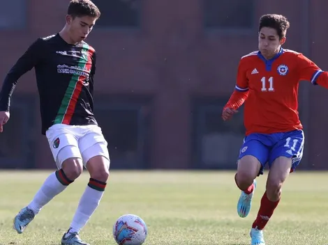 La Roja Sub 17 consigue un empate contra Palestino