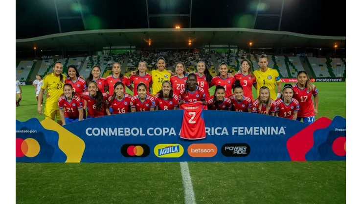 La inédita formación de La Roja fem contra el Club América