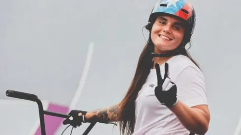 Macarena Pérez, la máxima exponente del BMX en Chile