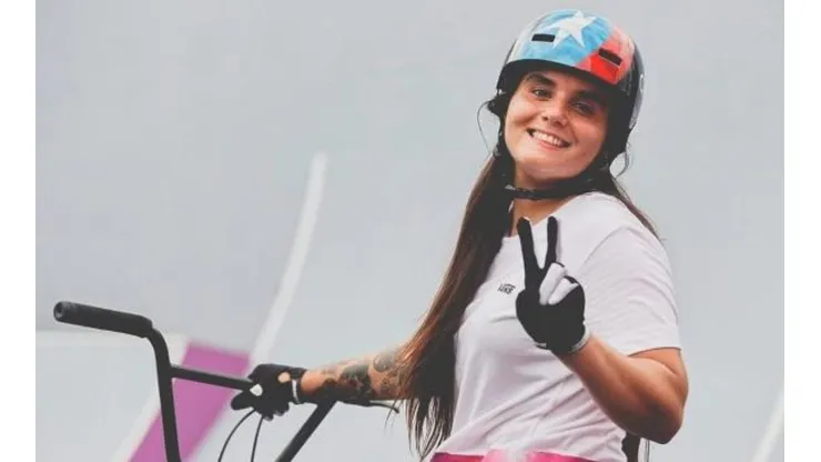 Macarena Pérez, la máxima exponente del BMX en Chile