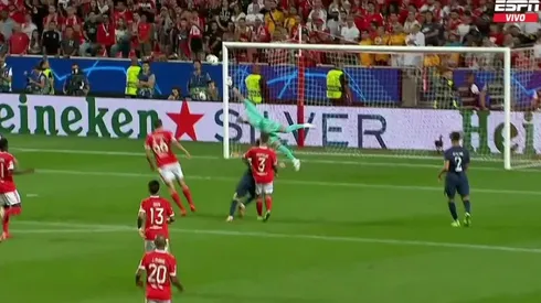 El golazo que se metió en el ángulo