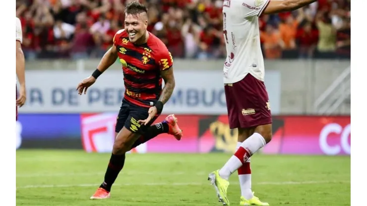 Javier Parraguez volvió con todo al Sport Recife