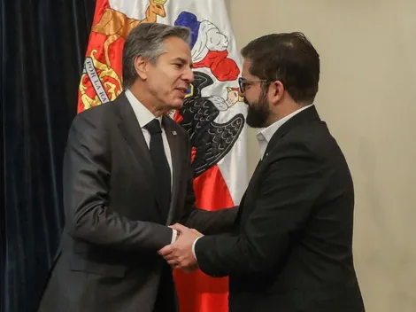 Presidente Gabriel Boric se reúne con secretario de Estado de Estados Unidos