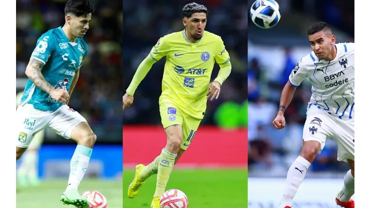 Tres chilenos están en el equipo ideal de la Liga MX