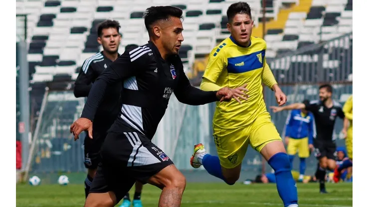 Marcos Bolados anotó un doblete en el amistoso de Colo Colo frente a Barnechea