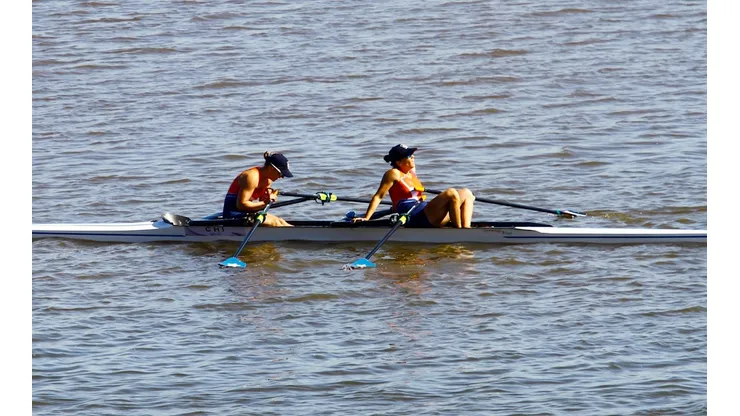 Victoria y Melita en el final de su competencia