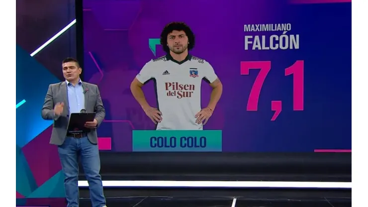 Tobi Vega felicita a Falcón por su partido contra Católica