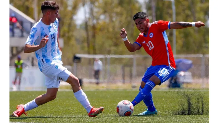 Con un gol muy cerca del final de Nicolás Matamoros, La Roja Sub 20 derrotó a su símil de Argentina en los Juegos Odesur de Asunción 2022.
