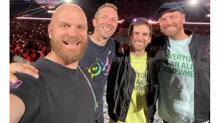 Coldplay en pleno.