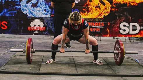 Xaviera Navarro compitiendo en el Clasificatorio en Quirihue