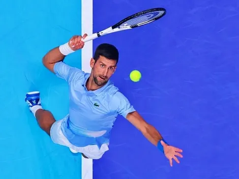 Mucho Djokovic para un Garin en rodaje: 6-1 y 6-1