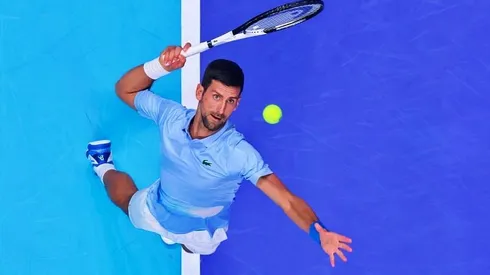 Novak Djokovic derrotó cómodamente a Cristian Garin en primera ronda de Astana