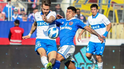 Kagelmacher se fracturó ante la U en el clásico por Copa Chile