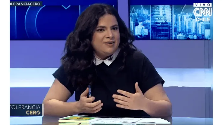 La ministra de la Mujer, Antonia Orellana, en el programa Tolerancia Cero.