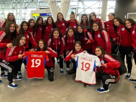 La Roja fem Sub 17 llega a la India previo a su estreno en el Mundial