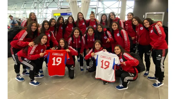 La Roja fem Sub 17 llega a la India previo a su estreno en el Mundial