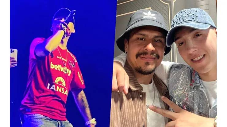 Pato Rubio y Pailita se encontraron en el Ñuble en un concierto memorable para los fanáticos
