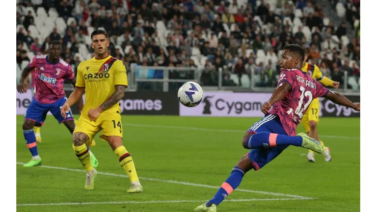 Medel entró en el segundo tiempo en la derrota ante la Juventus