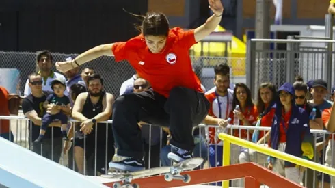 Valentina Petric y buena presentación en semifinales del skate street de los Odesur: a la final.