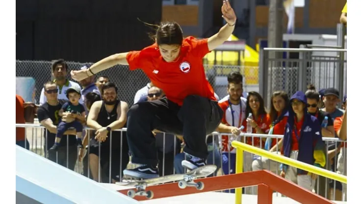Valentina Petric y buena presentación en semifinales del skate street de los Odesur: a la final.