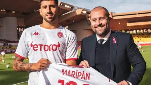 Guillermo Maripán sumó 100 partidos en el Mónaco