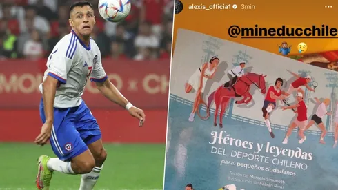 Alexis Sánchez se manifestó a través de sus redes sociales.
