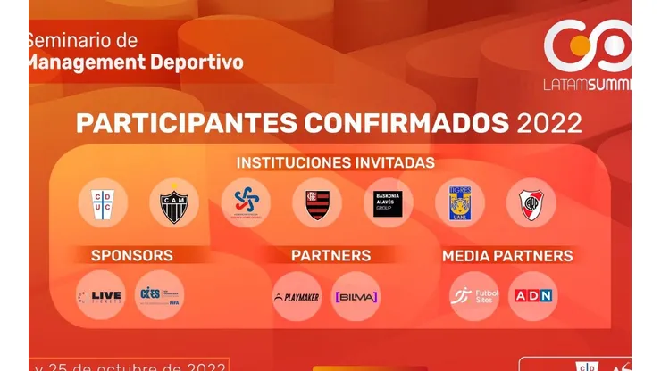 Conoce el seminario internacional de gestión deportiva: Go Latam Summit.