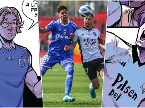 Camisetas de Colo Colo y la U aparecen en cómic de Power Rangers