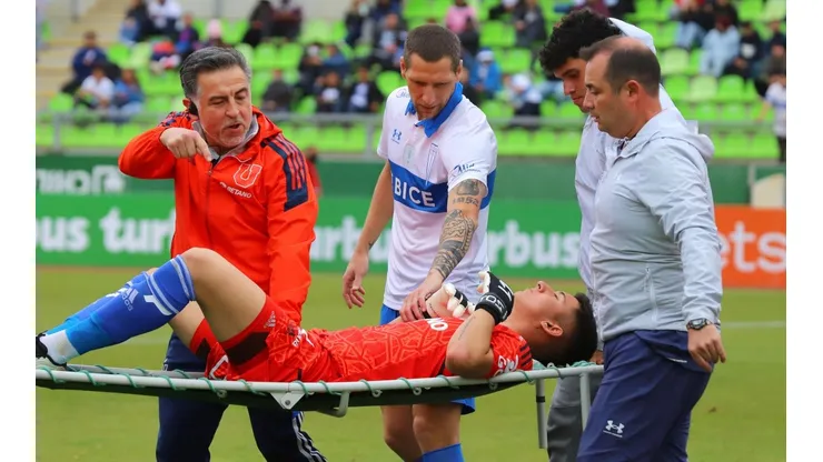 Martín Parra salió aturdido de la cancha de Valparaíso