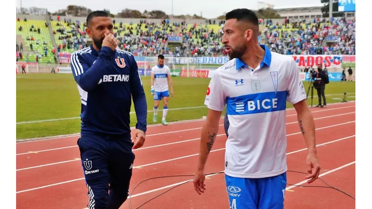 Mauricio Isla protagonizó un entuerto después de la agresión que recibió el arquero Martín Parra