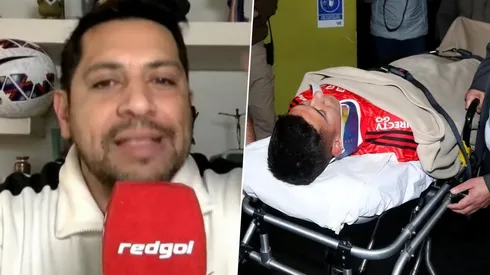 Rod Herrera furioso lamenta lo ocurrido con Martín Parra en el Clásico Universitario.