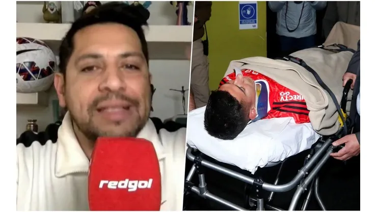 Rod Herrera furioso lamenta lo ocurrido con Martín Parra en el Clásico Universitario.