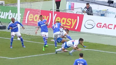 El momento de la supuesta mano de Felipe Seymour